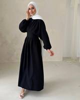 Robes Abaya de Luxe de Dubaï pour Femmes, Robes Musulmanes Modestes, Marron, Noir, Turquoise, Fabricants de Vêtements Personnalisables