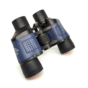 Jumelles portables puissantes 7x35 8x30 Porro Bak4 bleues/noires avec réticule et télémètre, lentilles entièrement revêtues pour usage maritime - Product Image 5