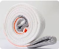 Sangles rondes en sangle de polyester pour la manutention des matériaux de construction, résistantes à l'abrasion, certifiées EN1492-1:2000, certifiées TUV