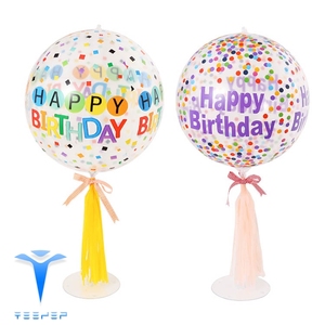 Lámina Transparente Luminosa con Patrón de Animales de Dibujos Animados 3D para Globo Led y Bola <span class=keywords><strong>Bobo</strong></span> - Product Image 4
