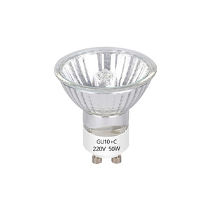Lámpara Halógena <span class=keywords><strong>GU10</strong></span> PAR30 <span class=keywords><strong>50W</strong></span> 650LM 3500K Blanco Cálido, Base de Aluminio Reflectante, 110/220Vc MR16, Regulable, para Centros Comerciales y Hoteles - Product Image 2