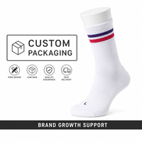 Chaussettes de sport personnalisées en Spandex/Coton pour la course, le cross-training et la randonnée - Absorbantes et séchage rapide