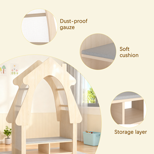 Libreria Montessori dal Design Moderno per Asilo Nido, Angolo Lettura, Arredamento per Cameretta e Biblioteca - Product Image 3