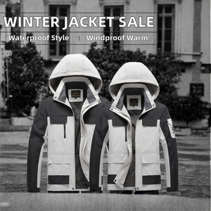 High Quality Casual Winter Blouson Outdoor Soft Shell <b>Jacket</b> Unisex-<b>Waterproof</b> Windproof Nylon Zipper Hooded Stand Factory - Product Image 2