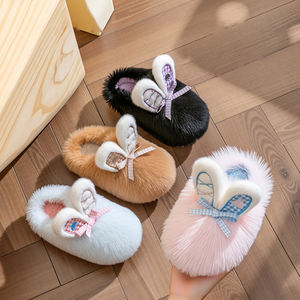 <b>Slippers</b> Rogue <b>Rabbit</b> Cute Cartoon Baotou 2025 plush <b>slippers</b> PVC - Product Image 1