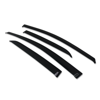 Pare-soleil et déflecteur de pluie noir pour portière de voiture Toyota Yaris 2008, accessoires 2010 2012 2013