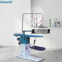 Table à repasser industrielle en acier inoxydable de haute qualité pour draps et vêtements, table de nettoyage automatique des taches de lessive