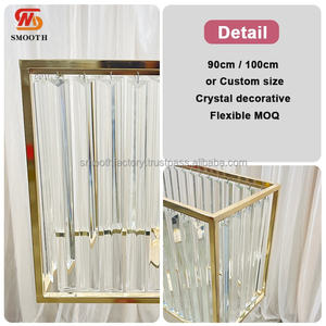 Base de Flores Hueca Personalizada para Bodas, Soporte para Decoración de Fiestas de Cumpleaños, Plinto para Eventos - Product Image 5