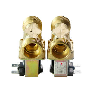 Vanne solénoïde à 6 points en cuivre pur, interface 3/4, fermeture normale, pour distributeurs d'eau et machines à laver, directement du fabricant - Product Image 3