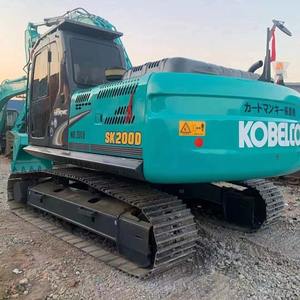 Venta caliente usado japonés Kobelco SK200D excavadora buenas condiciones máquina de segunda mano motor bomba cojinete núcleo componentes - Product Image 2