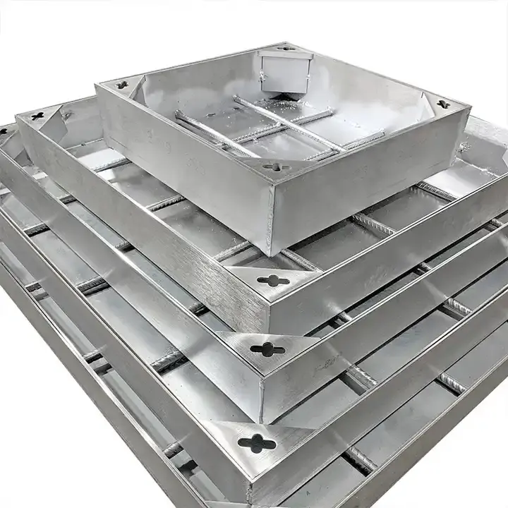 Stainless Steel Invisible Well Cover Rainwater Grate Linear Cover Sewer Power Decoration Rainwater Cover Factory