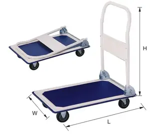 Gerobak Seluler Beroda Tugas Berat Berkualitas Tinggi Troli Tangan Platform Dorong <span class=keywords><strong>Dolly</strong></span> - Product Image 1