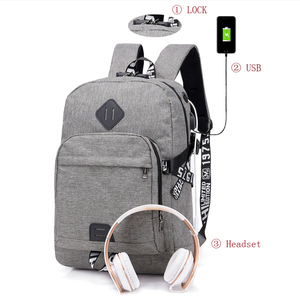 En gros personnalisé résistant à l'eau hommes femmes étudiant casual sport de voyage anti-vol <span class=keywords><strong>sac</strong></span> à dos port de chargeur usb <span class=keywords><strong>sac</strong></span> à dos Pour <span class=keywords><strong>Ordinateur</strong></span> Portable - Product Image 1