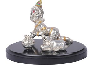 Base Decorativa para Ídolo Ladoo <span class=keywords><strong>Gopal</strong></span>, Soporte para Krishna Ji Laddu <span class=keywords><strong>Gopal</strong></span> Singhasan, Decoración Hecha a Mano para Sala de Pooja, Artículo de Regalo para Janmashtami - Product Image 4