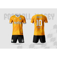 Ensembles de maillots de football/football pour hommes, impression sublimée durable, nouveau style; dernière conception à bas quantité minimale de commande; Service OEM pour les matchs de la ligue 24-25