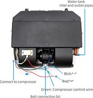 Kit de climatisation pour camping-car 12V, climatiseur universel électrique de stationnement, système de climatisation split avec 9600 BTU pour camping-car