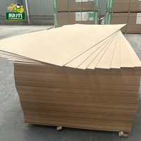Panneau MDF brut ultra-lisse de 2,5 mm, 3 mm, 4 mm, certifié FSC et respectueux de l'environnement, pour l'éducation et les travaux manuels