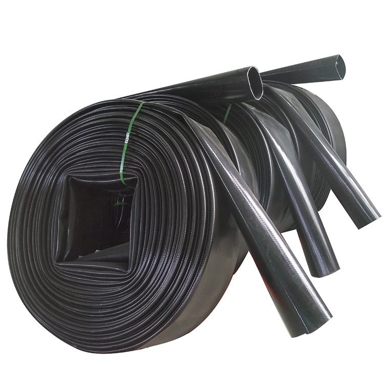 Various Specifications 12 Inch Diameter Fire Rubber Hose Agriculture Irrigation TPU Lay Flat Discharge Hose