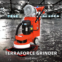 Ponceuse à béton autotractée Terraforce 220V/380V 110V 3KW/4KW avec éventail de ventilation planétaire, pour polissage de sols commerciaux, haute efficacité