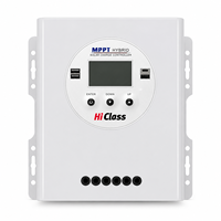 Contrôleur de charge solaire hybride Hiclass MPPT 12V 24V 36V 48V 50A avec écran LCD, certifié ROHS, tension maximale du module 170V