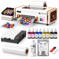 Imprimante DTF XP600 21cm avec circulation d'encre blanche pour impression de t-shirts – Pack de démarrage pour petit atelier, studio à domicile, ou entreprise
