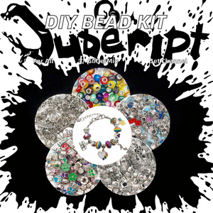 Groothandel Goedkope <span class=keywords><strong>Bulk</strong></span> Charme Kraal 10 Stks/zak Gemengde Glitter Spacer Kralen Armband Bedels Voor Diy Armband Sieraden Maken Accessoires - Product Image 2