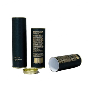 Envase de Cartón para Cosméticos, Tubo de Papel para Bálsamo Labial, Color Negro, Marrón, Blanco, Vacío, para Rubor, Desodorante, 0.3 Oz - Product Image 4