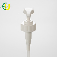 Dispensador de Jabón y Champú al por Mayor, Bomba de Loción Blanca de PP 40/410 40/400, Cosméticos OEM, Exportación de Fábrica