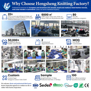 Suéter de Punto Casual con Logotipo Personalizado, Diseño Abierto por Delante, Largo, para Invierno, Antiarrugas, Transpirable, con Rayas Finas y Apliques - Product Image 6