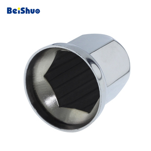 BS-NK1044 ABS <span class=keywords><strong>Chrome</strong></span> Đạn Xe tải <span class=keywords><strong>Lug</strong></span> Nut bìa cho bán xe tải, Trailer hoặc HD xe tải với Push-On phong cách - Product Image 5