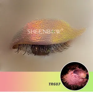Magpic loose powder Chameleon Glitter Powder Color Shifting Rainbow color FOUR TONE colorful shifting multichrome powder