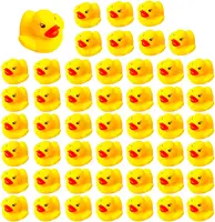 Çocuk duşu yüzme küçük Mini sarı toplu lastik ördek banyo oyuncak ses yüzen ördekler bebek için