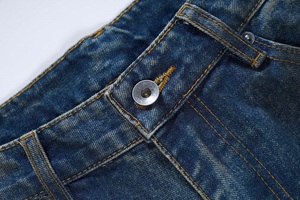 <span class=keywords><strong>Pantaloni</strong></span> minimalisti di temperamento artistico larghi e comodi vestiti <span class=keywords><strong>bianchi</strong></span> strappati Patch Blue Jeans curvo <span class=keywords><strong>pantaloni</strong></span> a coltello - Product Image 3