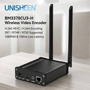 Encodeur matériel HDMI vers <span class=keywords><strong>IP</strong></span> professionnel Unisheen BM3370CU3-H H.265 1080P60 prenant en charge RTMP RTSP pour la diffusion en direct des églises - Product Image 1