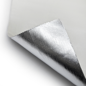 Tela de Fibra de Vidrio Recubierta con Lámina de Aluminio de Alto Rendimiento, Aislamiento Industrial, Aislamiento Ignífugo e Impermeable, Aislamiento Acústico - Product Image 2