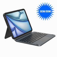 Clavier magnétique détachable pour iPad, étui avec support multi-angles, fin et léger, Magic Keyboard pour iPad 10e génération et 11 A16