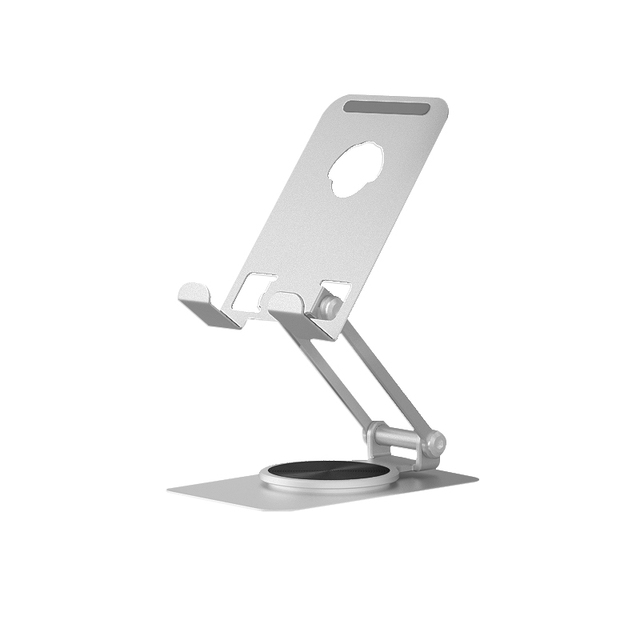 Hot Sale Universal Aluminum Multiple Tablet Holder Portable Folding Adjustable Tablet Stand With 360 Rotating Base