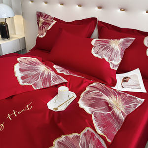 Parure de lit de luxe 100 % coton de style européen - Linge de lit uni respirant en coton doux pour hôtel et maison - Product Image 4