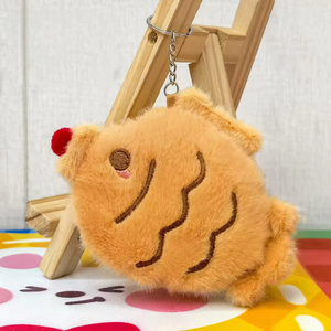 Nuovo Ciondolo Peluche a Forma di Hamburger, Hot Dog e Coscia di Pollo, in Cotone PP, Ornamento da Appendere per Zaino Scolastico, Piccoli Giocattoli di Peluche da <span class=keywords><strong>Boutique</strong></span> - Product Image 2