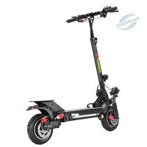 Trottinette électrique pliable à double moteur de 10 pouces, 48V, haute vitesse, tout-terrain, pour les trajets quotidiens - Product Image 2