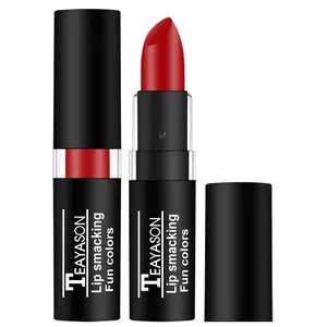 TEAYASON 12 Color Sexy Matte Nude Lipstick Make Up Lasting Waterproof Red Lip Gloss Lipstick Makeup Cosmetics