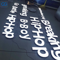 Letreros LED Retroiluminados sin Bordes para Pedidos al por Mayor, Letrero con Logotipo Iluminado LED 3D sin Bordes, Ideal para Tiendas Minoristas Modernas, Centros Comerciales