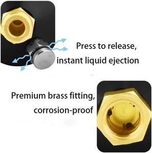 1/4 Inch Pneumatic Filter Regulator Oil Water Separator <b>Moisture</b> Trap for <b>Spray</b> Gun Auto Refinish-001 - Product Image 4