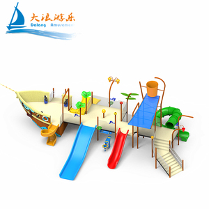 <span class=keywords><strong>Toboggan</strong></span> et aire de <span class=keywords><strong>jeux</strong></span> pour enfants d'amusement DALANG <span class=keywords><strong>avec</strong></span> toboggans FRP aire de <span class=keywords><strong>jeux</strong></span> commerciale intérieure et extérieure pour bateau pirate - Product Image 6
