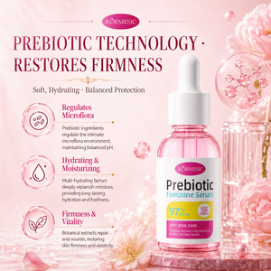 Sérum prébiotique féminin Halal Kormesic Private Label 30 ml, soin intime pour femmes, huile essentielle de rose, huile Yoni antibactérienne - Product Image 3