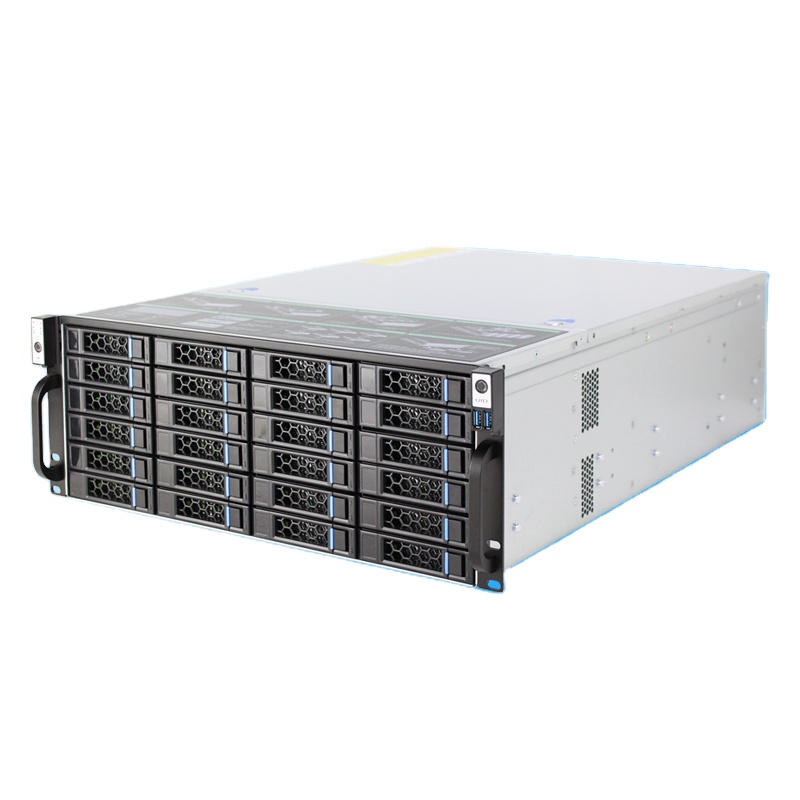 24 Bay 4U Rack Mount Steel ATX Storage Server Chassis