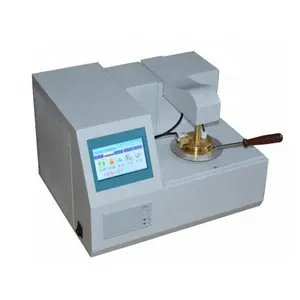 Probador automático de punto de inflamación de boca cerrada ASTM D93, precio de máquina de prueba de punto de inflamación de copa cerrada