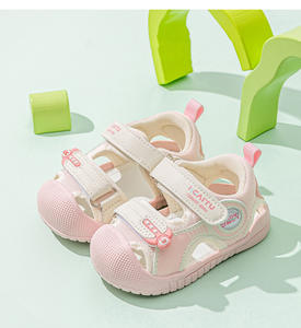 2025 new children's <b>Shoes</b> soft-soled <b>baby</b> walking sandals <b>Baby</b> Learning <b>shoes</b> anti-slip toe caps and breathable designer <b>shoes</b> - Product Image 6