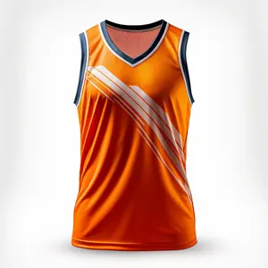 定制升华可逆篮球衫设计皇家蓝色制服设计篮球衫定制 - Product Image 2