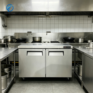 Réfrigérateur sous comptoir convivial avec affichage numérique de la température, patins antidérapants, mini-réfrigérateur de cuisine/bar pour aliments - Product Image 3